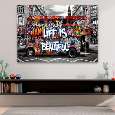 Quadro Decorativo Life Is Beautiful