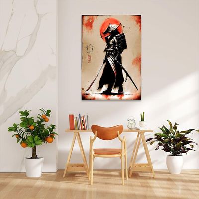 Quadro Decorativo Guerreiro Oriental