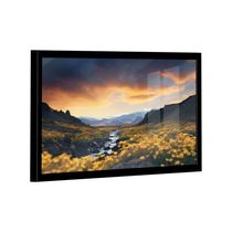 Quadro Paisagem Do Campo Amarela -- Br Artes