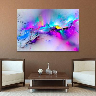 Quadro Decorativo Explosão Purple