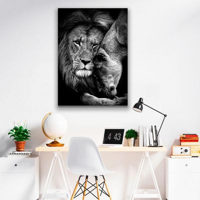 Quadro King And Queen -- Br Artes