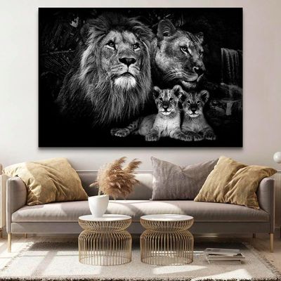 Quadro Decorativo Família Unida Pb