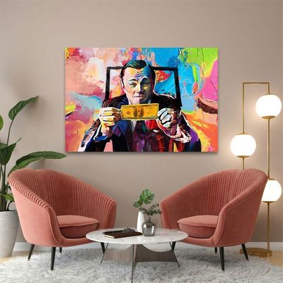 Quadro Decorativo Leonardo Cash