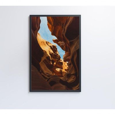 Quadro Cânion 60x90 Cm Vidro Impresso