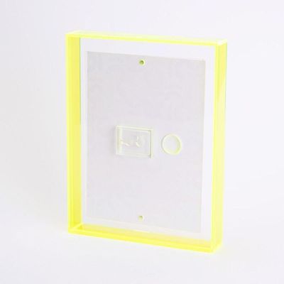 Porta Retrato Acrilico Verde Neon G
