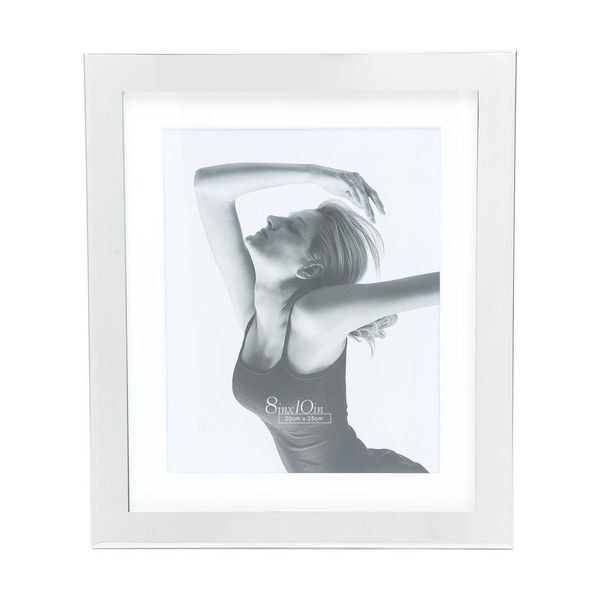 Porta-retrato Aço Prateado 10x15cm 7919 Royal Decor