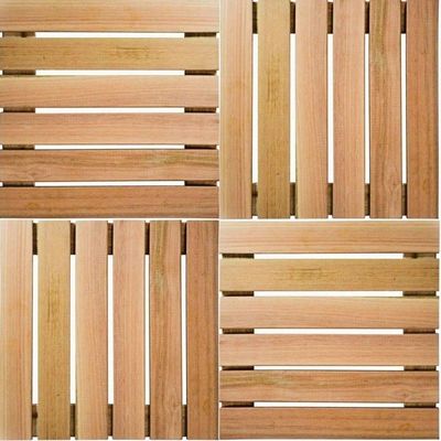 Combo Revestimento Madeira Pinus 4 Uni 50X50Cm De Qualidade