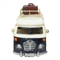 Kombi Preto Porta Retrato 19 Cm Estilo Retrô Vintage