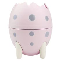 Porta Trecos Organizador Multiuso Baby Ovo De Dinossauro Rosa