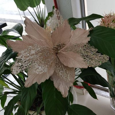 Flor Artificial Telada Veludo 50cm