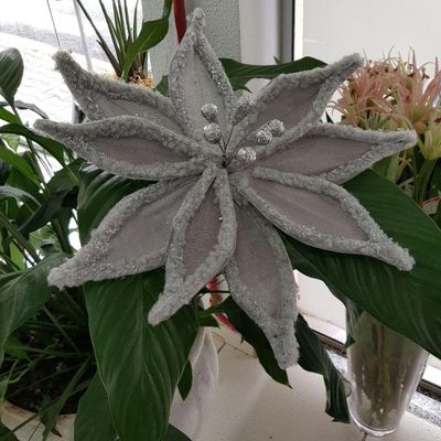 Flor Artificial Pelucia 30cm