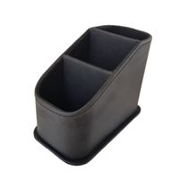 Porta Controles 3 Divisórias Preto