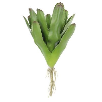Kit 2 Bromélia Planta Artificial Plástico 34,5cm