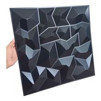 Painel Revestimento De Parede Decorada Placas Em Pvc Cx C/50 Placas