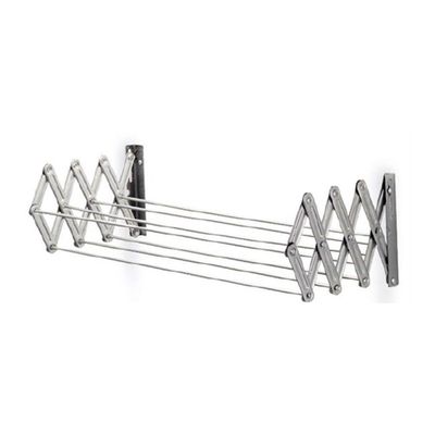 Varal Sanfonado 800Mm Estrutura Em Aço Vs800 Branco