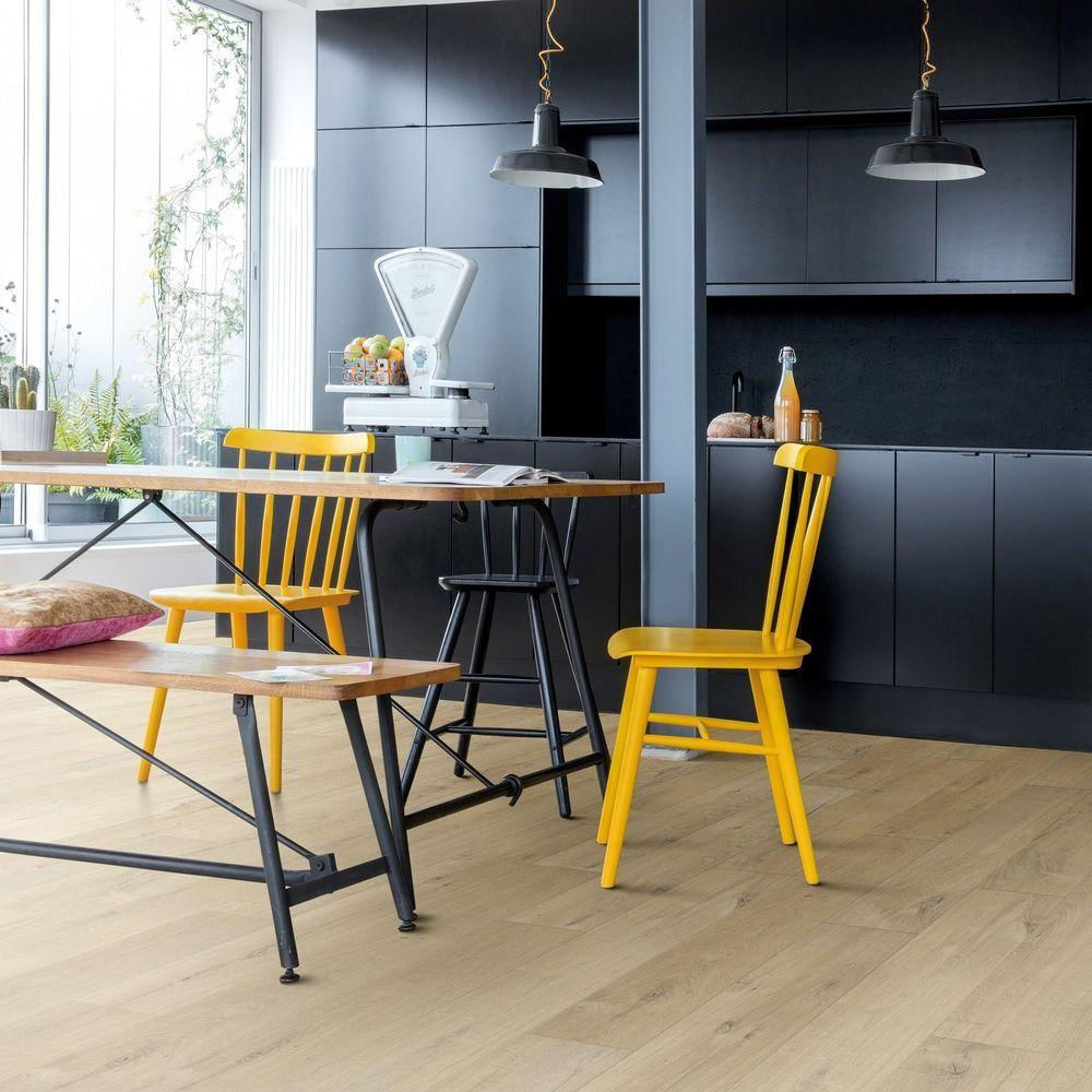 Piso Laminado Quick Step Impressive 1,83m² Carvalho Suave Médio