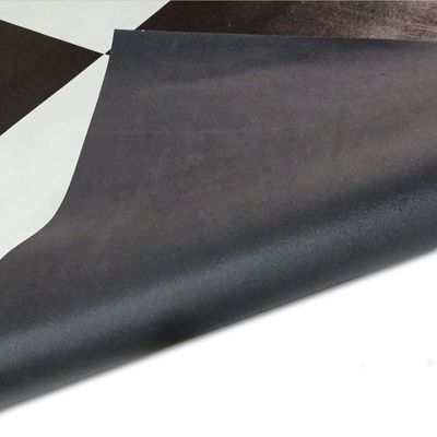 Passadeira Em Manta Vinilico Similar Laminado 0,50x5,00 Xadrez