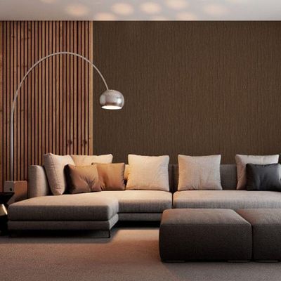 Papel De Parede Bobinex Essencial Madeira Marrom 4327