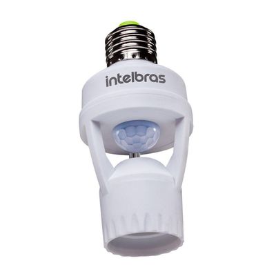 Sensor De Presença Intelbras Para Iluminação Esp 360s E27 Bivolt