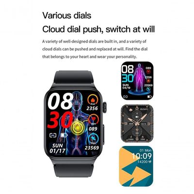 Relógio Smartwatch Foxbox Gh3220 À Prova D' Água Marrom Relógio De Saúde Inteligente