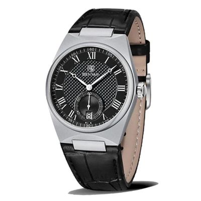 Relógio De Quartzo Retrô Masculino Pulseira Design Animal Print Impermeável 3atm Prata