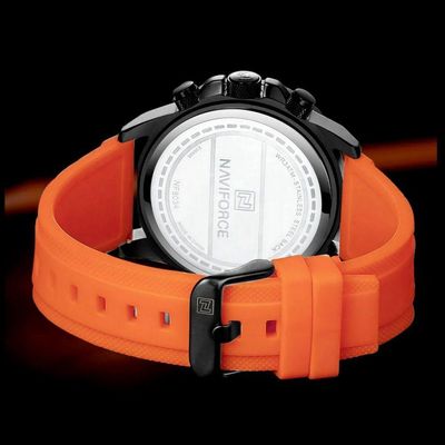 Relógio De Quartzo Masculino Laranja