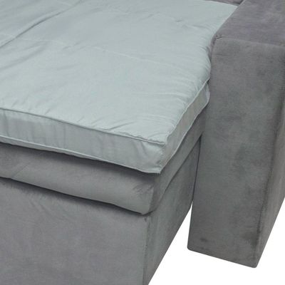 Pillow Top Para Sofá Reclinável 10cm 1200g-m² 180x90cm Cinza
