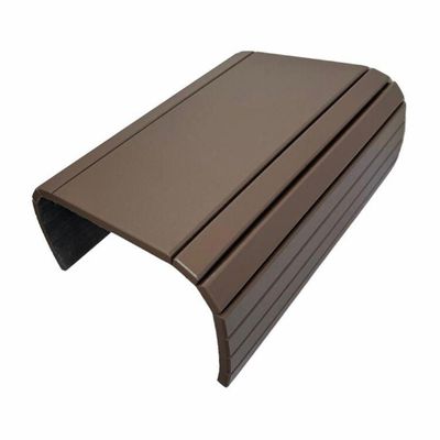 Kit 02un Esteiras Reta Flexível Para Braço Sofá Marrom