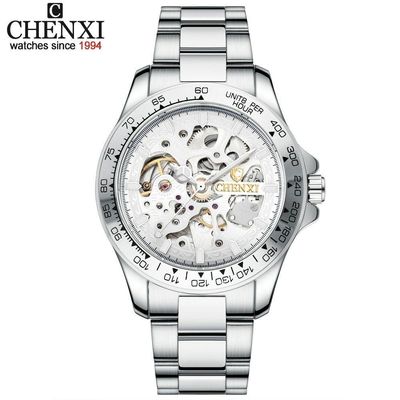 Relógio Masculino Chenxi Cx-8808b à Prova D'água Prata
