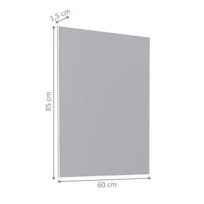 Espelho Para Banheiro 60x85 Betim Branco
