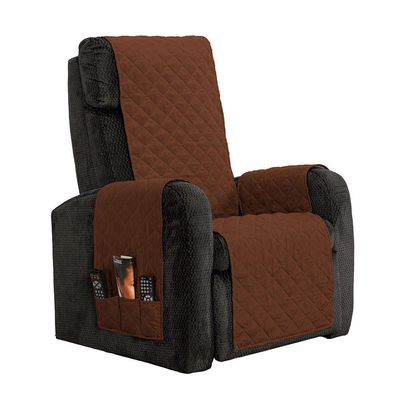 Protetor De Poltrona Classic 100% Poliéster Cor:tabaco