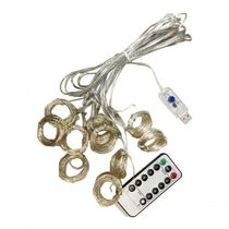 Cortina De Fio De Fada 300 Leds (entrada Usb) 3x3m