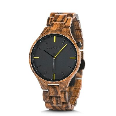 Relogio Masculino Bobo Bird Ws27 À Prova D'Água Ws27-2