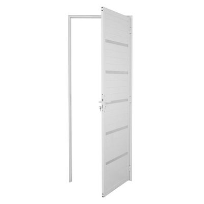 Porta Lambril Solara 80 X 2.10 Branca Lado Direito - Hale