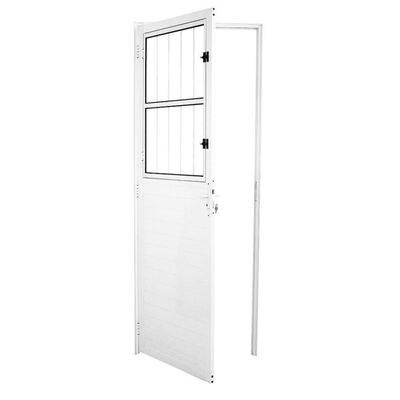Porta Social Lambril Alumínio Branco 2.10 X 90 Lado Direito – Hale