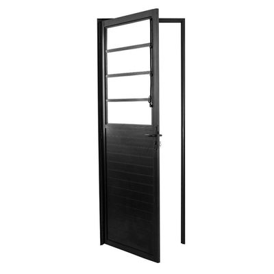 Porta Basculante Lambril Alumínio Preto 2.10 X 80 Lado Esquerdo – Hale