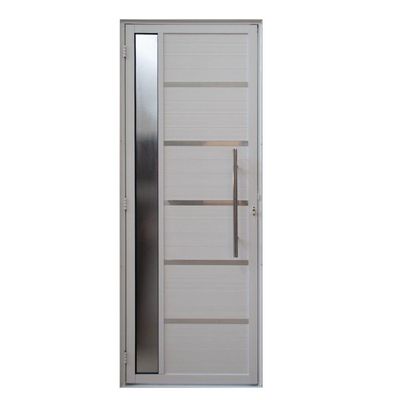 Porta Lambril Solara Com Visor E Puxador 70 X 2.10 Branca Lado Direito – Hale
