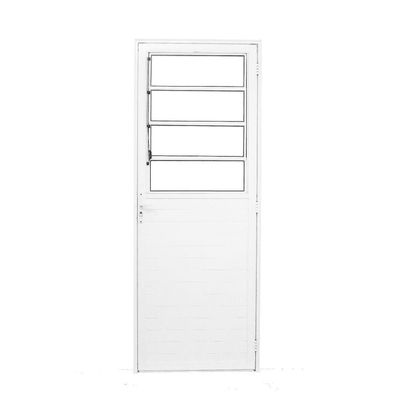 Porta Basculante Lambril Alumínio Branco 2.10 X 70 Lado Direito – Hale