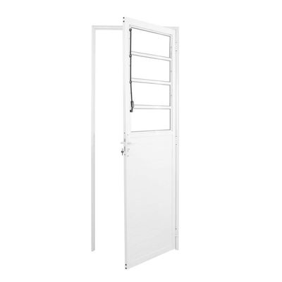 Porta Basculante Lambril Alumínio Branco 2.10 X 70 Lado Direito – Hale
