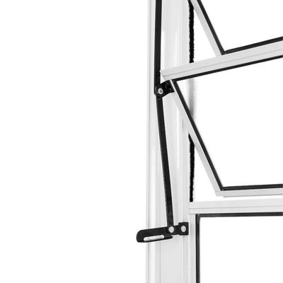 Porta Basculante Lambril Alumínio Branco 2.10 X 70 Lado Direito – Hale
