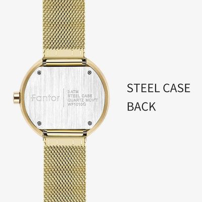Relógio Masculino Fantor Wf1010g à Prova D'água Cinza