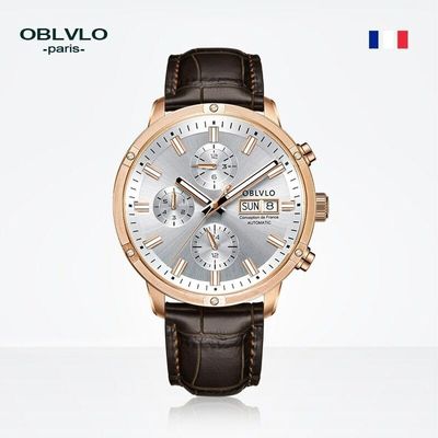 Relógio Masculino Reef Tiger Cm à Prova D'água Bronze