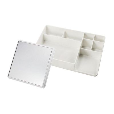 Organizador Multiuso Flamingo De Mesa Lifestyle Jacki Design Branco