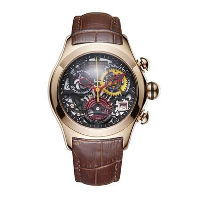 Relógio Feminino Reef Tiger Rga7181-ybbr à Prova D'água Marrom