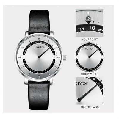 Relógio Feminino Fantor Wf1030l à Prova D'água Bronze