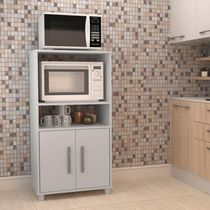Balcão 2 Portas Para Cozinha B02 Branco Novam Branco