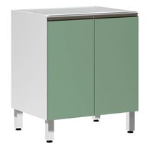 Balcão De Cozinha Sem Tampo 70cm 2 Portas Pérola Luciane Móveis