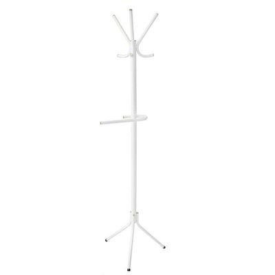 Cabideiro Tubo 2 Cb2001 Tubo Aço Carbono Vinci Móveis Branco