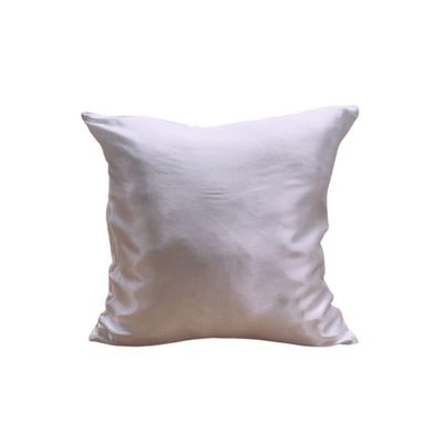 Kit 4 Capa Almofadas Cetim 35x35 Luxo Ziper Invisivel - Magic Enxovais Branco
