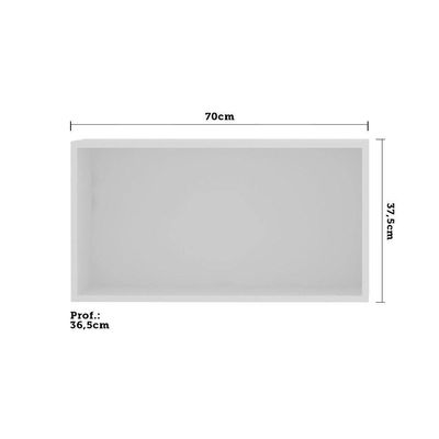 Armário Perola Basculante 70 Cm 1 Porta Luciane